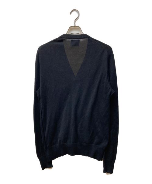 COOTIE（クーティー）COOTIE (クーティー) Vネックカーディガン ブラック サイズ:Lの古着・服飾アイテム