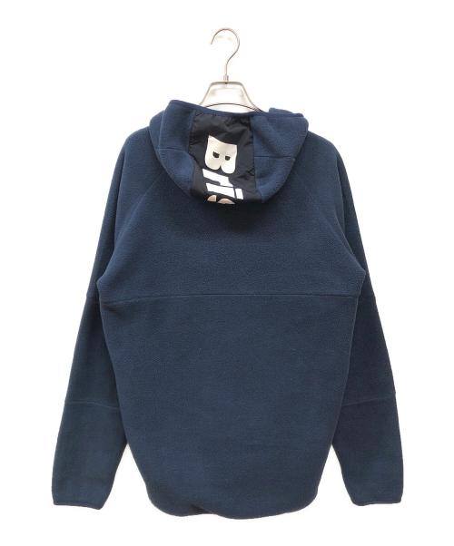 F.C.R.B.（エフシーレアルブリストル）F.C.R.B. (エフシーレアルブリストル) POLARTEC FLEECE HALF ZIP GAITER HOODY ネイビー サイズ:Mの古着・服飾アイテム