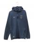 F.C.R.B.（エフシーレアルブリストル）の古着「POLARTEC FLEECE HALF ZIP GAITER HOODY」｜ネイビー