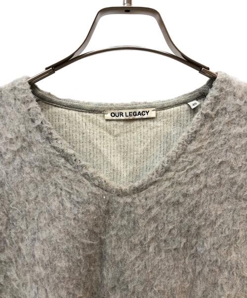 OUR LEGACY（アワーレガシー）OUR LEGACY (アワーレガシー) DOUBLE LOCK SWEATVネックニット グレー サイズ:48の古着・服飾アイテム