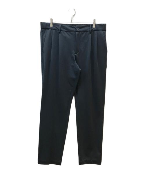 BOSS（ボス）BOSS (ボス) AJBXNG 2タックテーパードトラウザー ネイビー サイズ:52 未使用品の古着・服飾アイテム