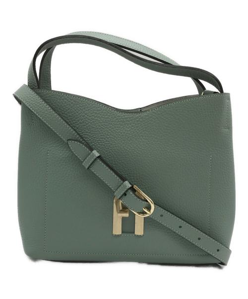 FURLA（フルラ）FURLA (フルラ) PRIMULA S HOBO グリーンの古着・服飾アイテム