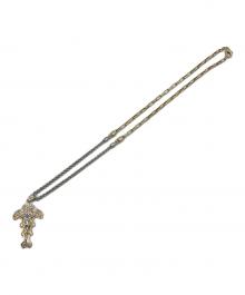 DOLCE & GABBANA（ドルチェ＆ガッバーナ）の古着「ロザリオネックレス」｜ゴールド×シルバー