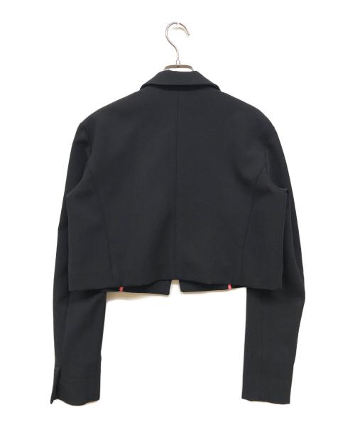 MAX&Co.（マックスアンドコー）MAX&Co. (マックスアンドコー) ショート丈ジャケット ブラック サイズ:38/の古着・服飾アイテム