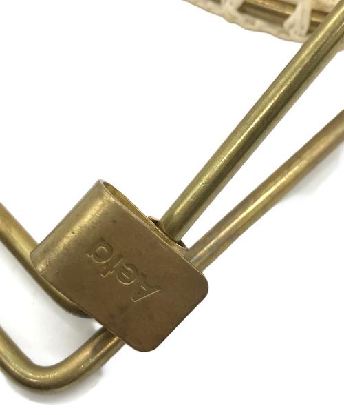 Aeta（アエタ）Aeta (アエタ) PAPER YARN TOTE BAG ベージュの古着・服飾アイテム