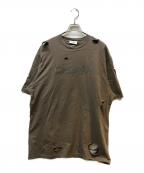 BALENCIAGAバレンシアガ）の古着「Caps Destroyed Flatground」｜ブラウン