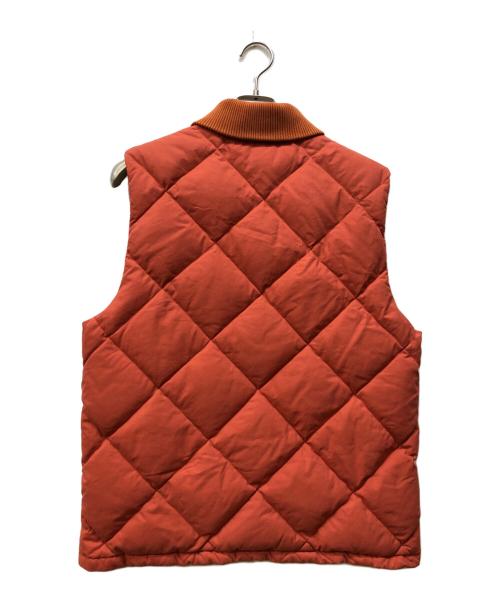 REMI RELIEF（レミレリーフ）REMI RELIEF (レミレリーフ) BEAMS PLUS (ビームスプラス) 別注 ダウンベスト オレンジ サイズ:Mの古着・服飾アイテム