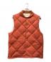 REMI RELIEF（レミレリーフ）の古着「別注 ダウンベスト」｜オレンジ