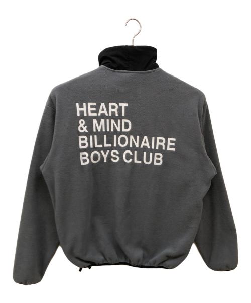 BILLIONAIRE BOYS CLUB（ビリオネアボーイズクラブ）BILLIONAIRE BOYS CLUB (ビリオネアボーイズクラブ) FLEECE ZIP UP C&S グレー サイズ:Mの古着・服飾アイテム