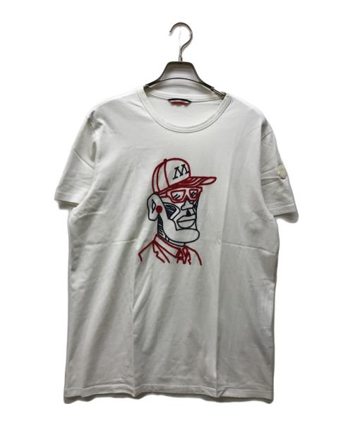 MONCLER GENIUS（モンクレール ジーニアス）MONCLER GENIUS (モンクレール ジーニアス) MAGLIA T-SHIRT ホワイト サイズ:XLの古着・服飾アイテム