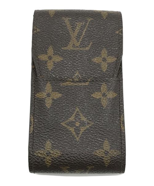 LOUIS VUITTON（ルイ ヴィトン）LOUIS VUITTON (ルイ ヴィトン) エテュイ・シガレット ブラウンの古着・服飾アイテム