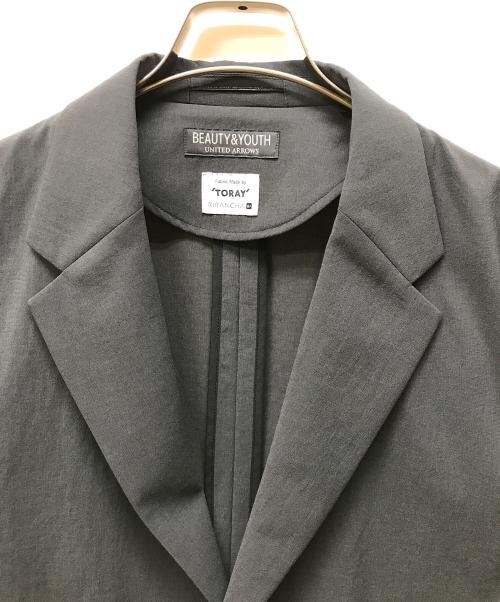 BEAUTY&YOUTH UNITED ARROWS（ビューティーアンドユースユナイテッドアローズ）BEAUTY&YOUTH UNITED ARROWS (ビューティーアンドユースユナイテッドアローズ) TORAY リランチェ＆＋ セットアップ グレー サイズ:XLの古着・服飾アイテム