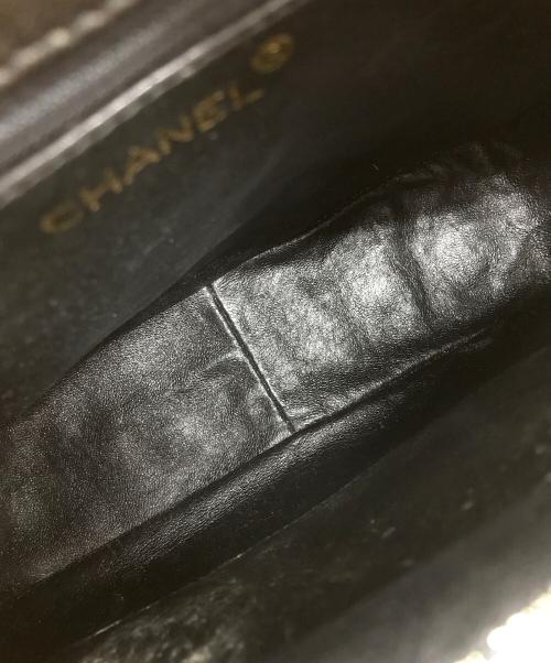 CHANEL（シャネル）CHANEL (シャネル) キャビアスキンマトラッセチェーンショルダーバッグ イエローの古着・服飾アイテム