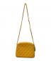 CHANEL (シャネル) キャビアスキンマトラッセチェーンショルダーバッグ イエロー：176000円
