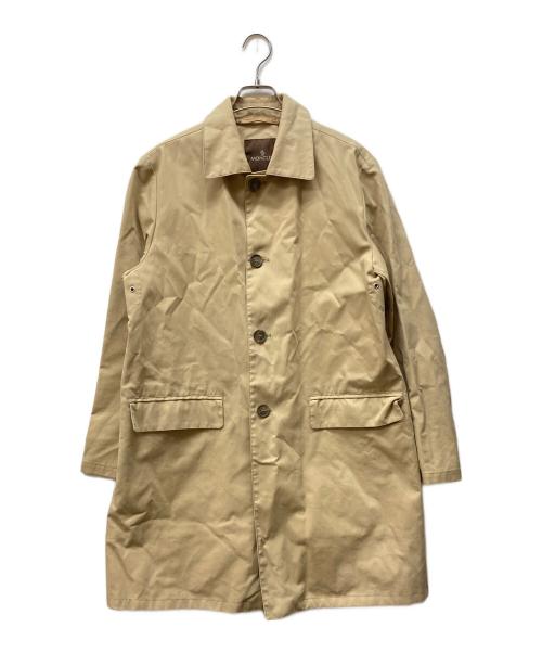 MONCLER（モンクレール）MONCLER (モンクレール) ステンカラーコート ブラウン サイズ:2の古着・服飾アイテム