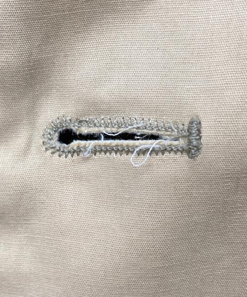 MONCLER（モンクレール）MONCLER (モンクレール) ステンカラーコート ブラウン サイズ:2の古着・服飾アイテム