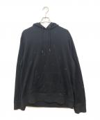 Psycho Bunnyサイコ バニー）の古着「バニー刺繍フーディ」｜ブラック