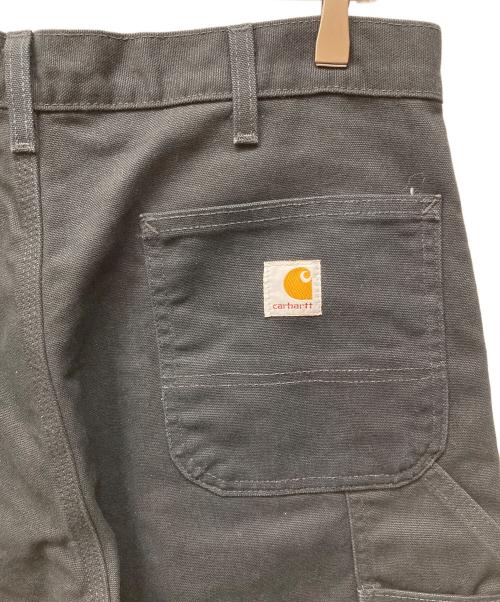 CarHartt（カーハート）CarHartt (カーハート) ブランケットライニングダブルニーペインターパンツ ブラック サイズ:34の古着・服飾アイテム