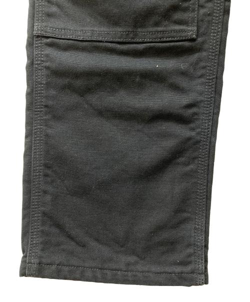 CarHartt（カーハート）CarHartt (カーハート) ブランケットライニングダブルニーペインターパンツ ブラック サイズ:34の古着・服飾アイテム