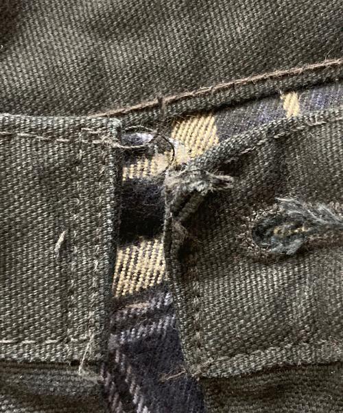 CarHartt（カーハート）CarHartt (カーハート) ブランケットライニングダブルニーペインターパンツ ブラック サイズ:34の古着・服飾アイテム