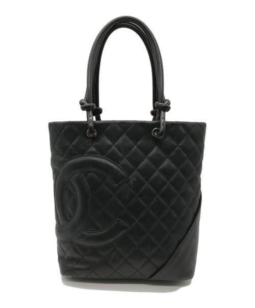 CHANEL（シャネル）CHANEL (シャネル) カンボンライントート ブラックの古着・服飾アイテム