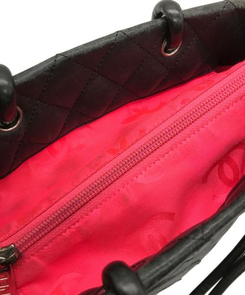 CHANEL（シャネル）CHANEL (シャネル) カンボンライントート ブラックの古着・服飾アイテム