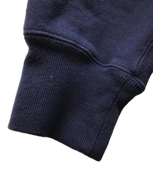 BLUE BLUE（ブルーブルー）BLUE BLUE (ブルーブルー) TRIANGLE BLUE BLUE スウェットジップフーディ ネイビー サイズ:４の古着・服飾アイテム