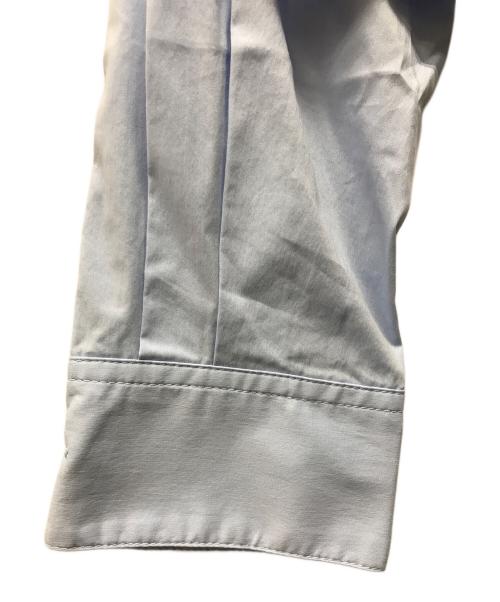 Rirandture（リランドチュール）Rirandture (リランドチュール) ハートロゴ刺繍クロップドシャツ ブルー サイズ:2の古着・服飾アイテム