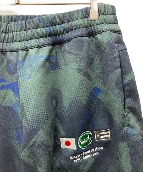 ballaholic（ボーラホリック）ballaholic (ボーラホリック) Bobbito 1990/2023 Hybrid Sweat Shorts グリーン サイズ:L 未使用品の古着・服飾アイテム