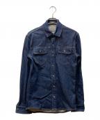 JIL SANDERジルサンダー）の古着「16SS フラップポケットデニムシャツ」｜インディゴ