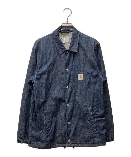 Carhartt WIP（カーハート ワークインプログレス）Carhartt WIP (カーハート ワークインプログレス) DENIM COACH JACKET インディゴ サイズ:Mの古着・服飾アイテム