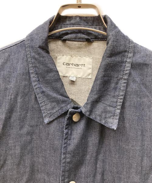 Carhartt WIP（カーハート ワークインプログレス）Carhartt WIP (カーハート ワークインプログレス) DENIM COACH JACKET インディゴ サイズ:Mの古着・服飾アイテム