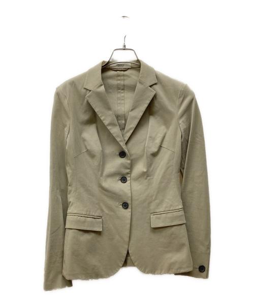 PRADA（プラダ）PRADA (プラダ) オールドテーラードジャケット ベージュ サイズ:SIZE 40の古着・服飾アイテム