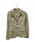 PRADA（プラダ）の古着「オールドテーラードジャケット」｜ベージュ