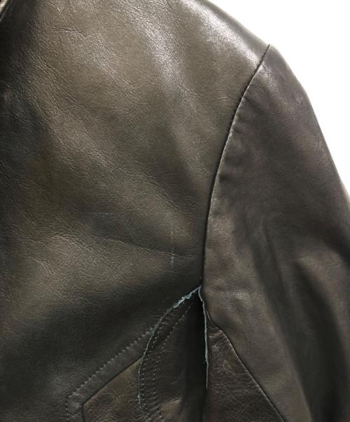 PATRICK STEPHAN（パトリックステファン）PATRICK STEPHAN (パトリックステファン) ストラップ付ライダースジャケット ブラック サイズ:36の古着・服飾アイテム