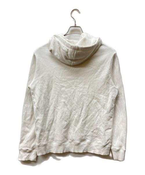 VALENTINO（ヴァレンティノ）VALENTINO (ヴァレンティノ) VLTN プリントフーディ ホワイト サイズ:Mの古着・服飾アイテム