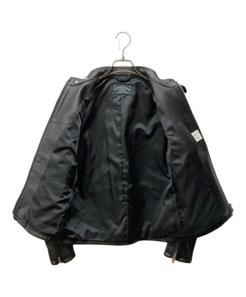 green label relaxing（グリーンレーベルリラクシング）green label relaxing (グリーンレーベルリラクシング) SC SOFT/COW S-ライダースジャケット ブラック サイズ:Ｓの古着・服飾アイテム