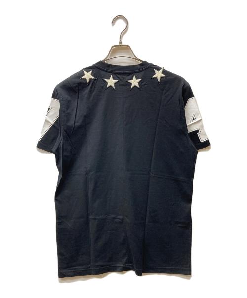 GIVENCHY（ジバンシィ）GIVENCHY (ジバンシィ) スターワッペンTシャツ ブラック サイズ:Lの古着・服飾アイテム