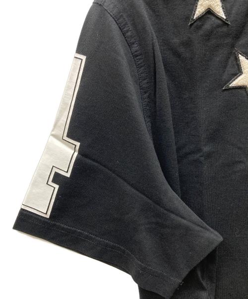 GIVENCHY（ジバンシィ）GIVENCHY (ジバンシィ) スターワッペンTシャツ ブラック サイズ:Lの古着・服飾アイテム
