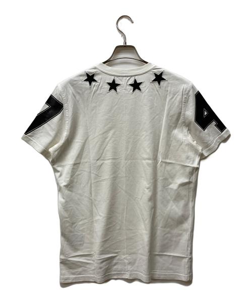 GIVENCHY（ジバンシィ）GIVENCHY (ジバンシィ) スターワッペンTシャツ ホワイト サイズ:Mの古着・服飾アイテム