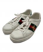 GUCCIグッチ）の古着「エース スニーカー」｜ホワイト