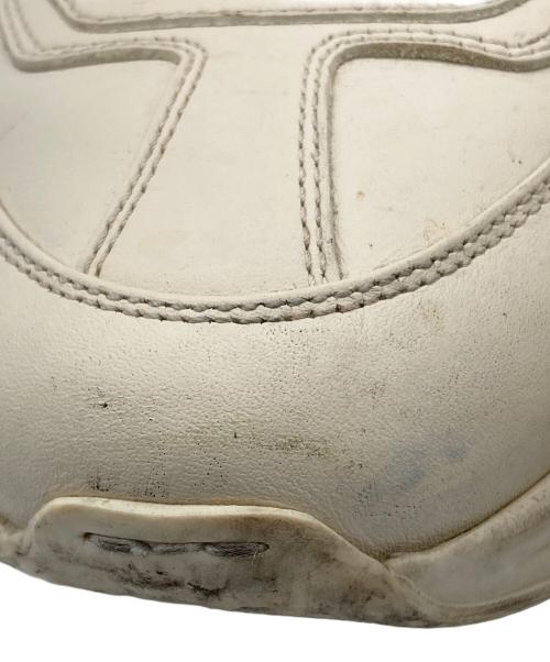 GUCCI（グッチ）GUCCI (グッチ) ライトン ロゴスニーカー アイボリー サイズ:SIZE 8 1/2の古着・服飾アイテム