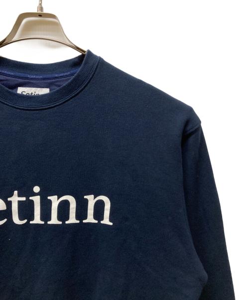 SETINN（セットイン）SETINN (セットイン) TOUR CREW SWEAT ネイビー サイズ:Mの古着・服飾アイテム