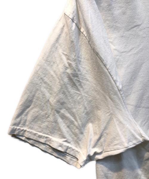 stussy（ステューシー）stussy (ステューシー) POOL SERVICE TEE PIGMENT DYE ホワイト サイズ:XXLの古着・服飾アイテム