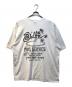 stussy (ステューシー) POOL SERVICE TEE PIGMENT DYE ホワイト サイズ:XXL：8000円