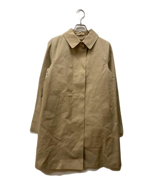 MACKINTOSH（マッキントッシュ）MACKINTOSH (マッキントッシュ) ゴム引きライナー付きステンカラーコート ベージュ サイズ:36の古着・服飾アイテム