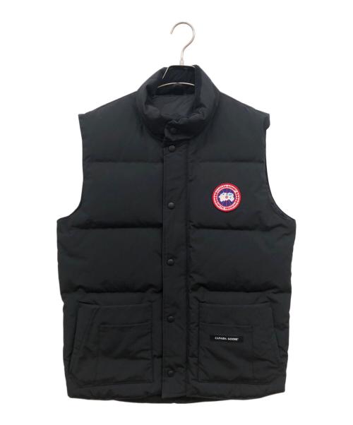 CANADA GOOSE（カナダグース）CANADA GOOSE (カナダグース) Freestyle Crew Vest ブラック サイズ:Mの古着・服飾アイテム
