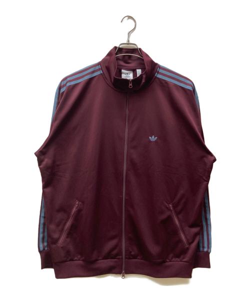adidas Originals（アディダスオリジナル）adidas originals (アディダスオリジナル) BECKENBAUER TRACKTOP ボルドー サイズ:2XLの古着・服飾アイテム