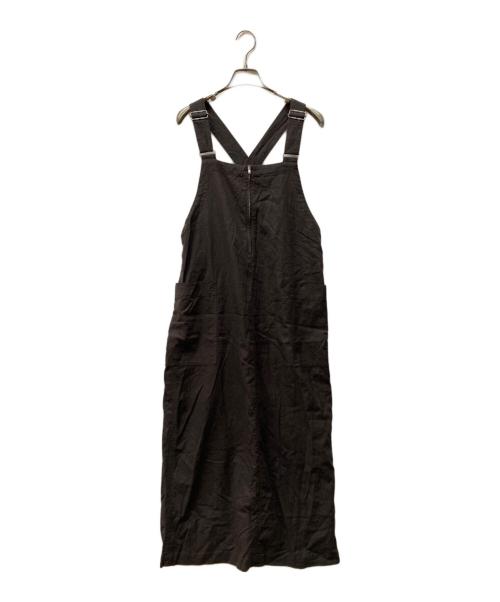 SLOBE IENA（スローブ イエナ）SLOBE IENA (スローブ イエナ) アイラインジャンパースカート ブラウン サイズ:SIZE Freeの古着・服飾アイテム