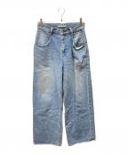 R'IAM PLAGEリアム プラージュ）の古着「WIDE デニム」｜ブルー
